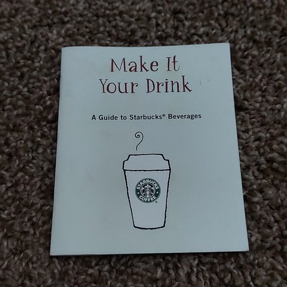 Vintage Starbucks Guide to Creating the Perfect Drink - Picture 1 of 3